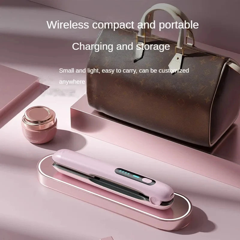 Piastra per capelli wireless portatile da 5000mAh || Wireless Hair Straightener Flat 5000mAh