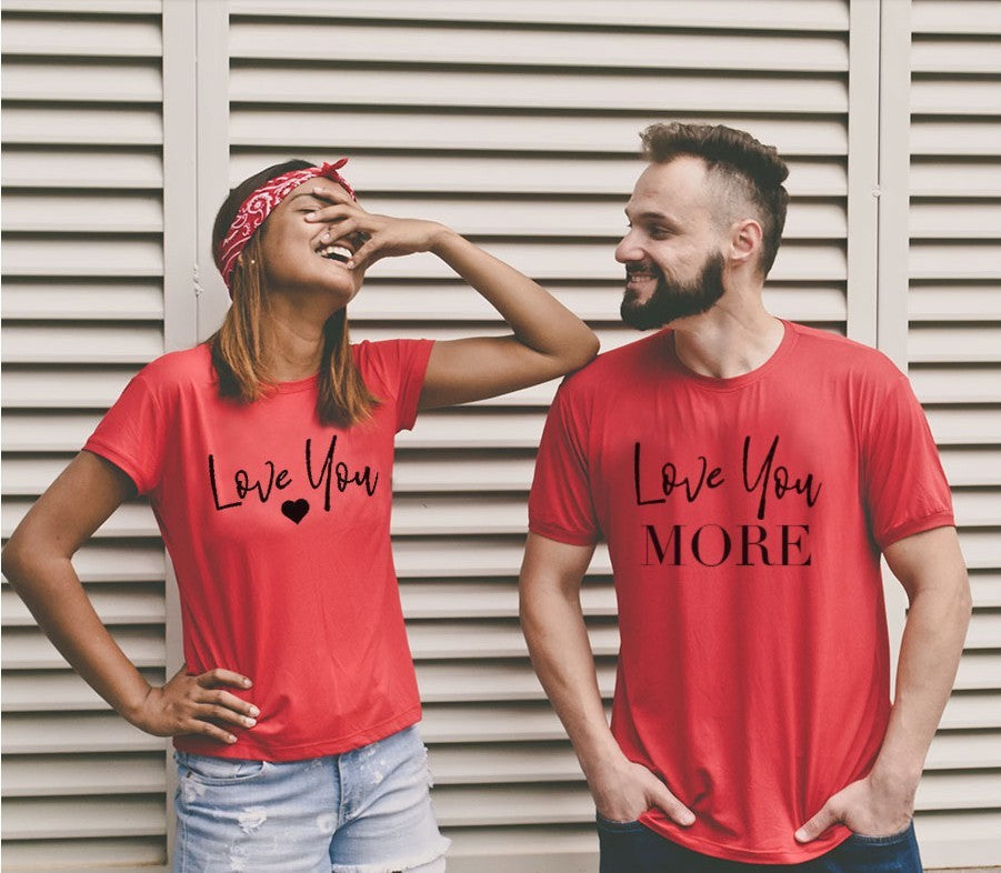 Love You&Love You More Matched T-Shirts