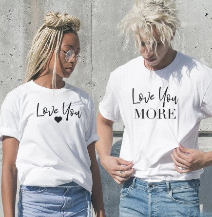 Love You&Love You More Matched T-Shirts